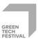 Das Logo von Green Tech Festival in grau