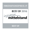 logo of Innovationspreis-IT 2016 in grey